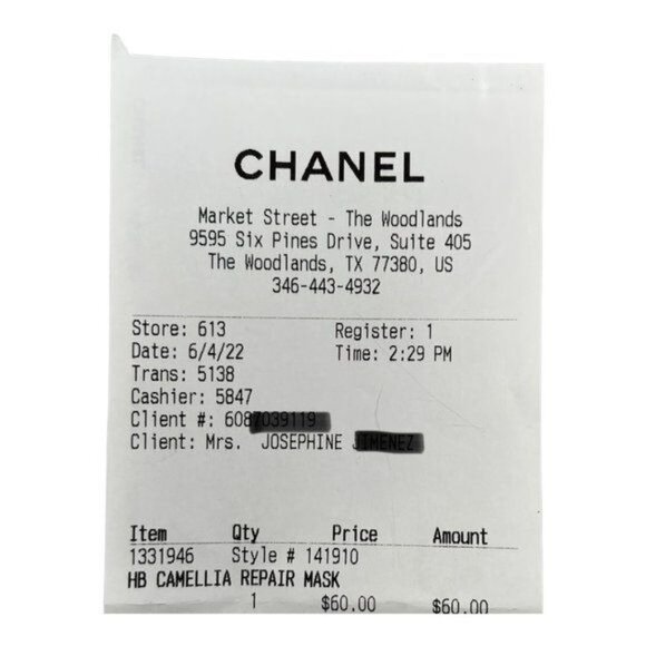 Chanel Gift Bag Set Authentic Pouch Tissue Paper and Gift Bag - Picture 5 of 9